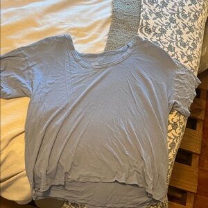 American Eagle Outfitters Light Blue Short Sleeve Tee